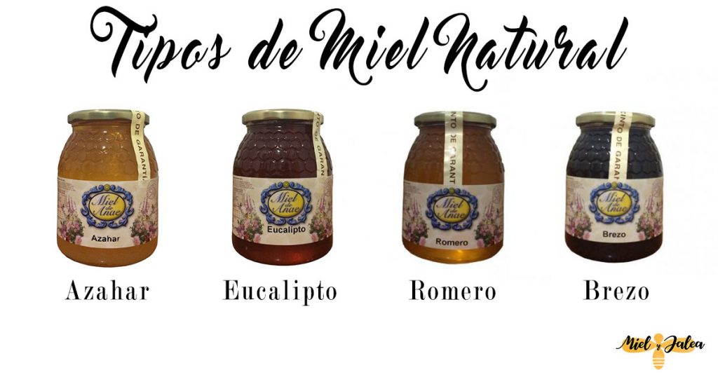 Tipos de miel natural ¿y tú,